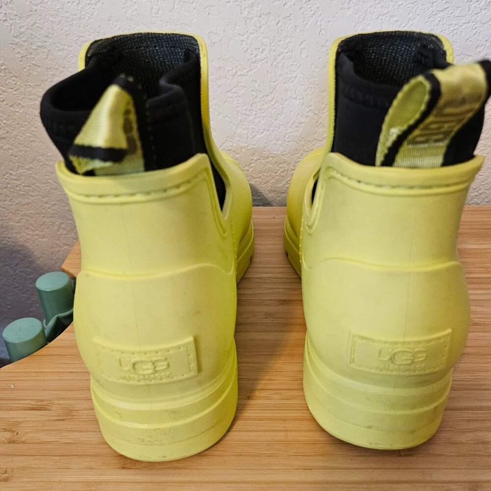 UGG Women's Droplet Pull On Rain Boots Shoes Womens 8 NWT - Picture 4 of 5